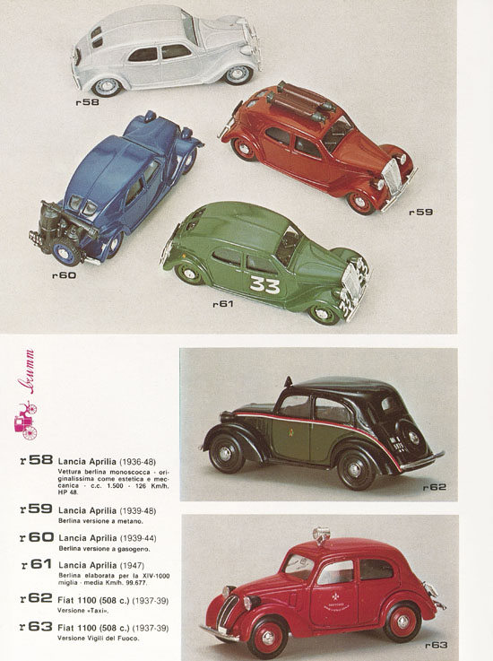 Brumm Katalog Catalogo 1983