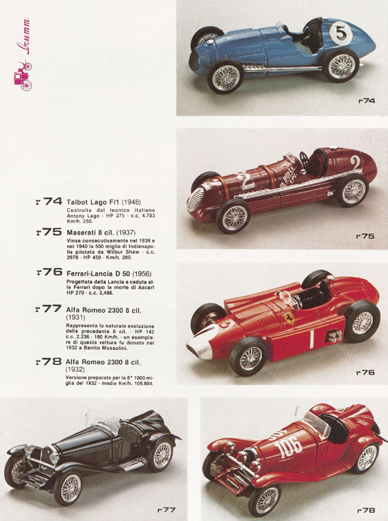 Brumm Katalog Catalogo 1983