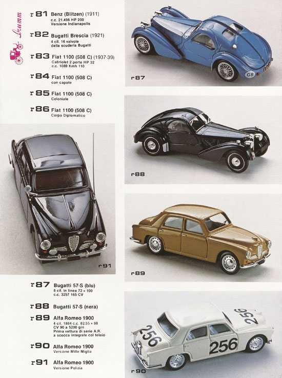 Brumm Katalog Catalogo 1983