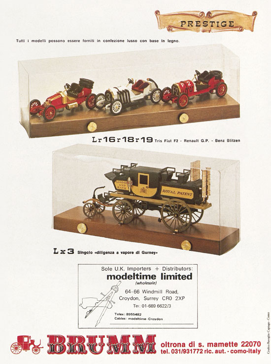 Brumm Katalog Catalogo 1983