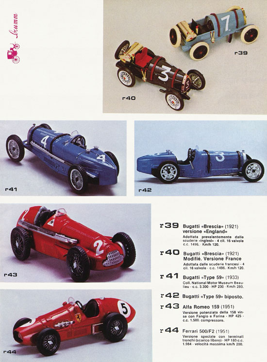 Brumm Katalog catalogo 1988