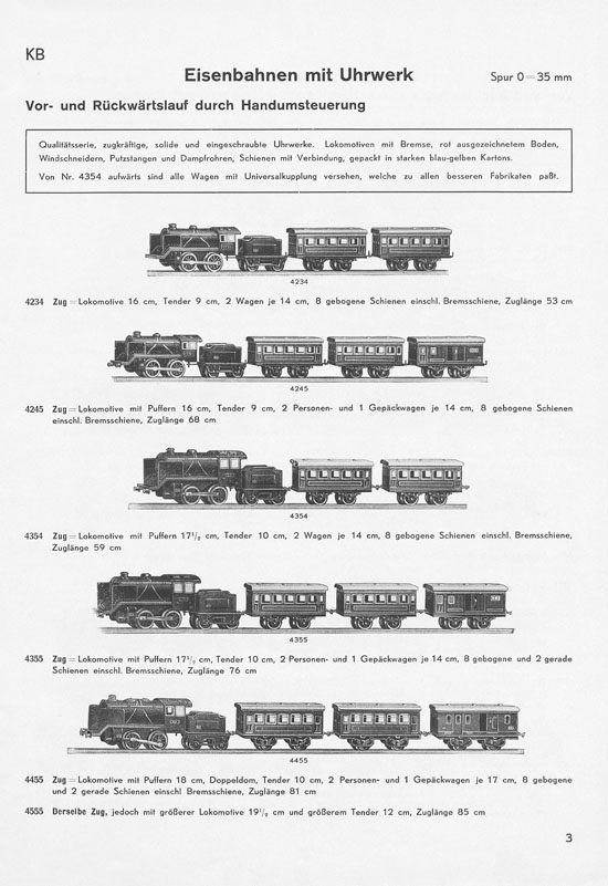 Seite 5 Karl Bub Spielwarenfabrik Nürnberg Katalog 1935