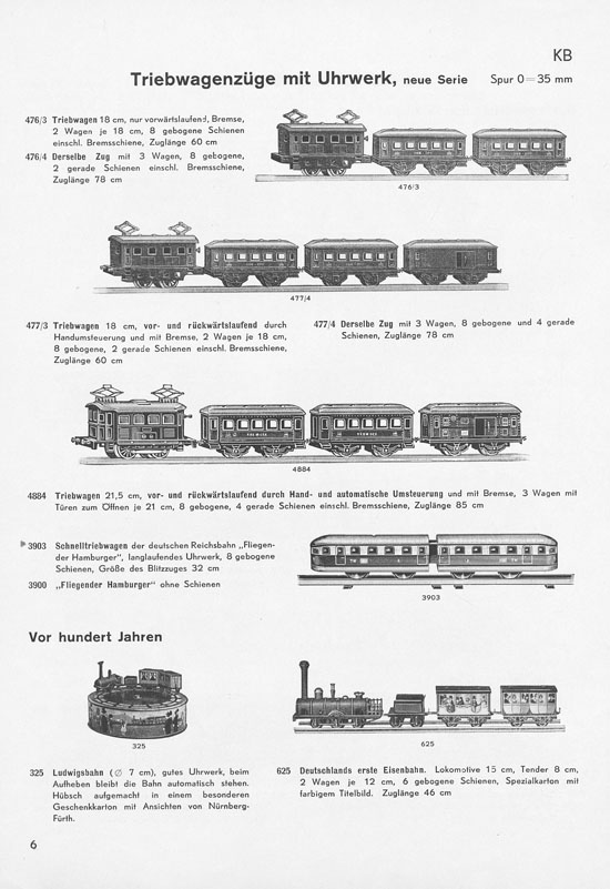 Karl Bub Spielwarenfabrik Nürnberg Katalog 1935