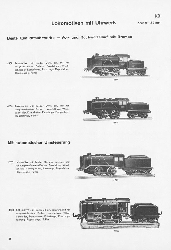 Karl Bub Spielwarenfabrik Nürnberg Katalog 1935