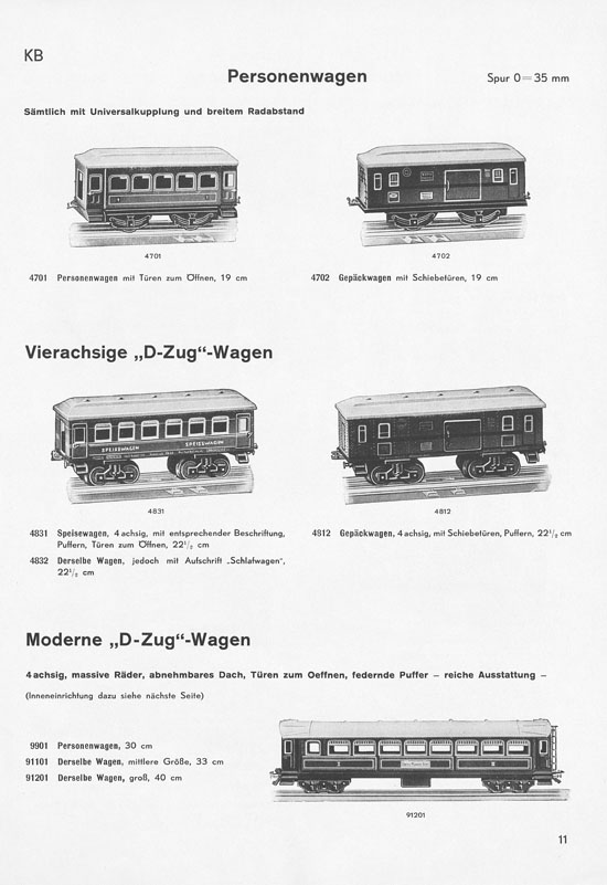 Seite 13 Karl Bub Spielwarenfabrik Nürnberg Katalog 1935