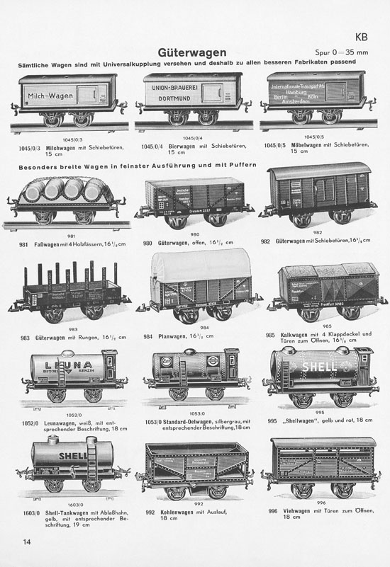 Seite 16 Karl Bub Spielwarenfabrik Nürnberg Katalog 1935