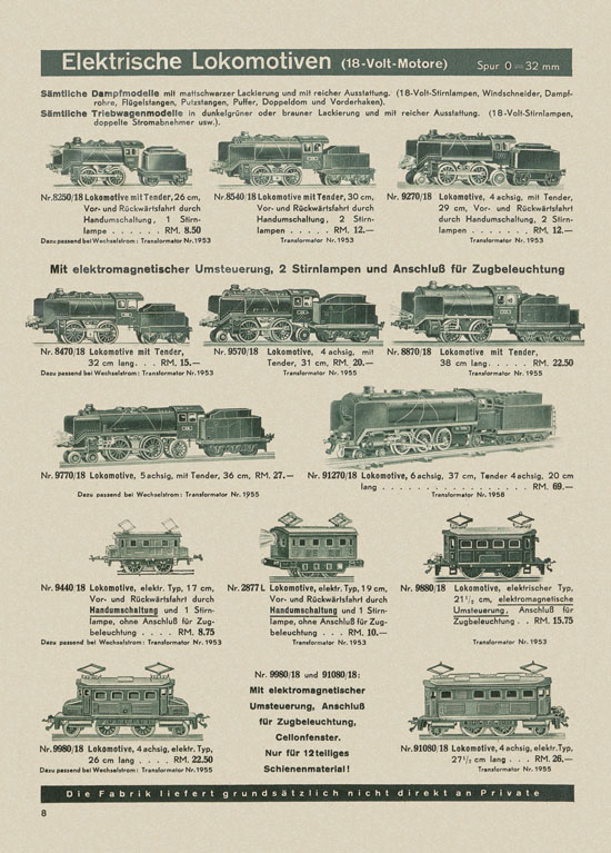 Karl Bub Spielwarenfabrik Nürnberg Katalog 1938