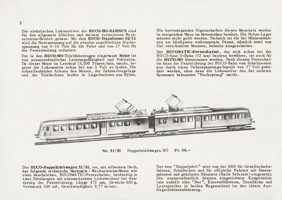 Seite 2 Buco Katalog 1955-1956