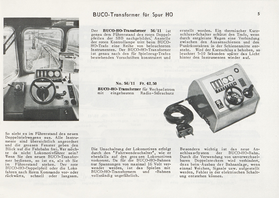 Seite 5 Buco Katalog 1955-1956