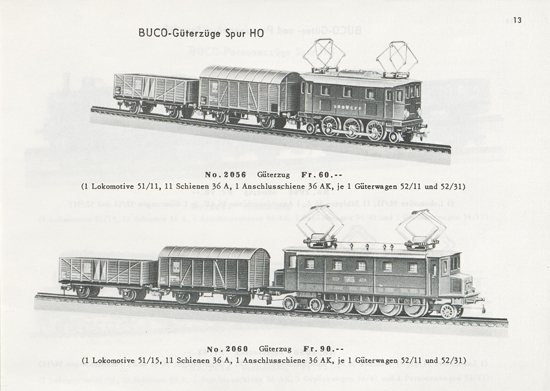 Seite 13 Buco Katalog 1955-1956