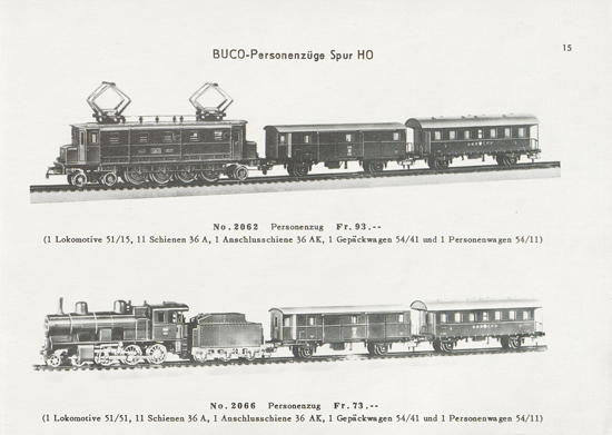 Seite 15 Buco Katalog 1955-1956