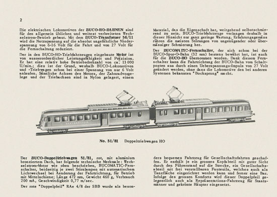 Buco Katalog 1956-1957