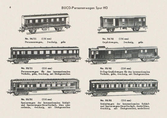 Buco Katalog 1956-1957