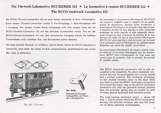 Seite 3 BUCO Katalog 1997