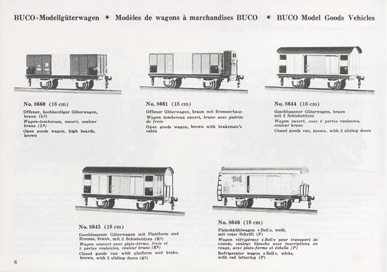 Seite 6 BUCO Katalog 1997