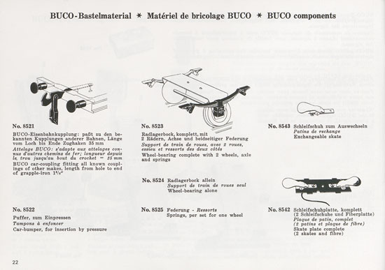 Seite 22 BUCO Katalog 1997