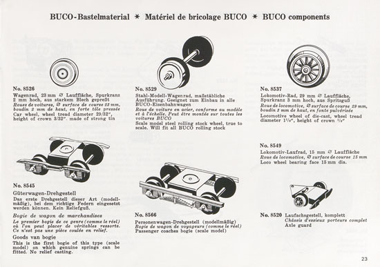 BUCO Katalog 1997