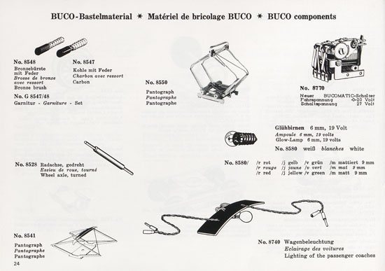 Seite 24 BUCO Katalog 1997