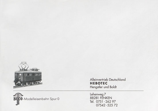 Seite 27 BUCO Katalog 1997