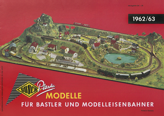 Busch Modelle Katalog 1962-1963