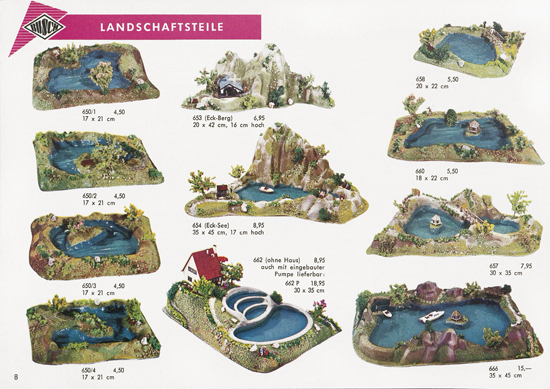Seite 8 Busch Modelle Katalog 1962-1963