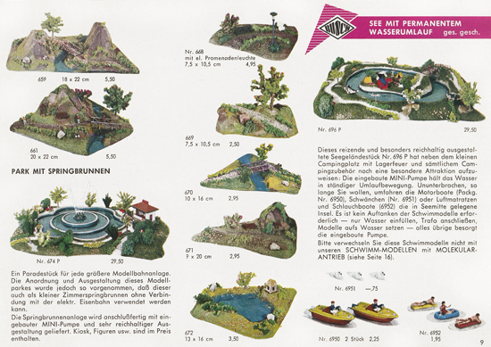 Seite 9 Busch Modelle Katalog 1962-1963