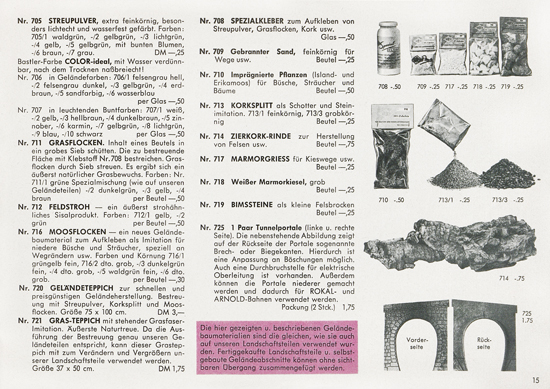 Seite 15 Busch Modelle Katalog 1962-1963