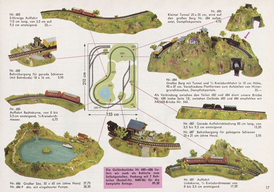 Busch Modelle Katalog 1963-1964