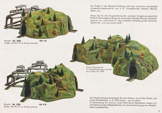 Busch Modelle Katalog 1966-1967