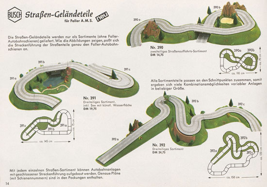 Busch Modelle Katalog 1966-1967