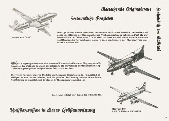 Busch Modell-Katalog 1960-1961