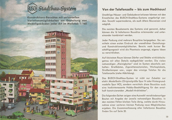 Seite 19 Busch Modelle Katalog 1965-1966