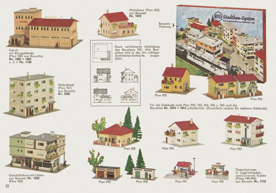 Seite 22 Busch Modelle Katalog 1965-1966