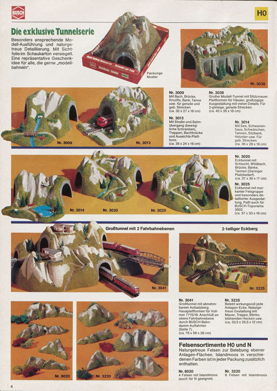 Busch Modellbahn-Hobby Katalog 1977-1978