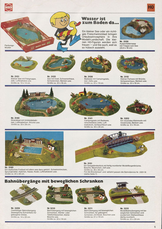 Busch Modellbahn-Hobby Katalog 1977-1978