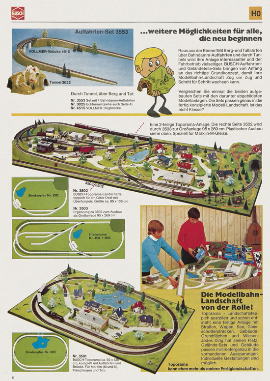 Busch Modellbahn-Hobby Katalog 1977-1978