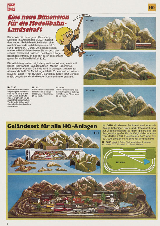 Busch Modellbahn-Hobby Katalog 1977-1978