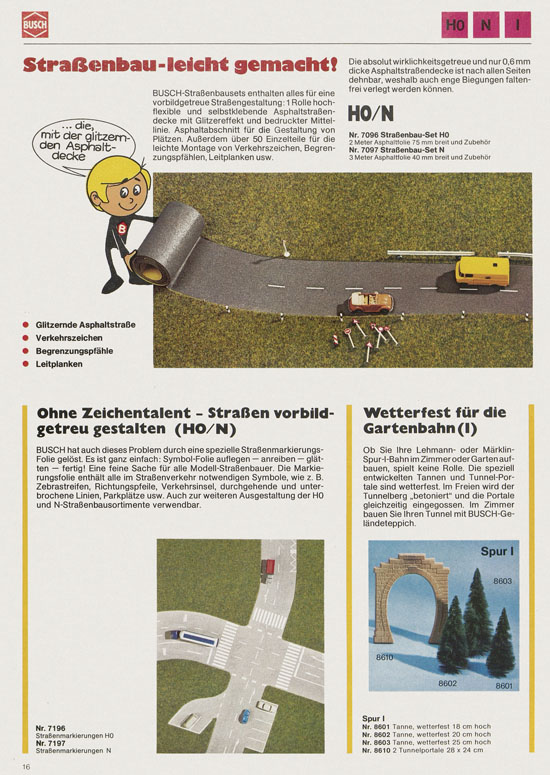 Busch Modellbahn-Hobby Katalog 1977-1978