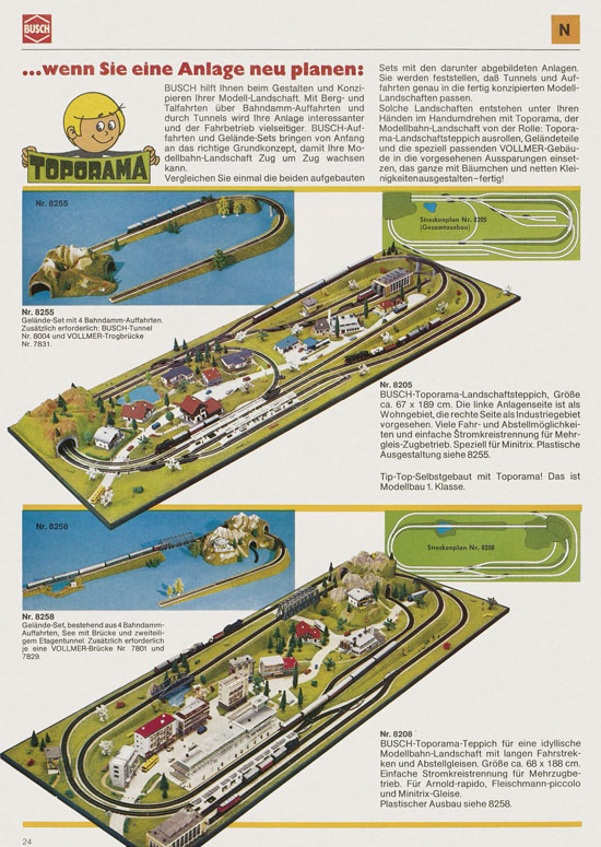 Busch Modellbahn-Hobby Katalog 1977-1978