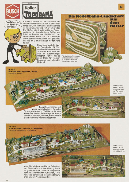 Busch Modellbahn-Hobby Katalog 1977-1978