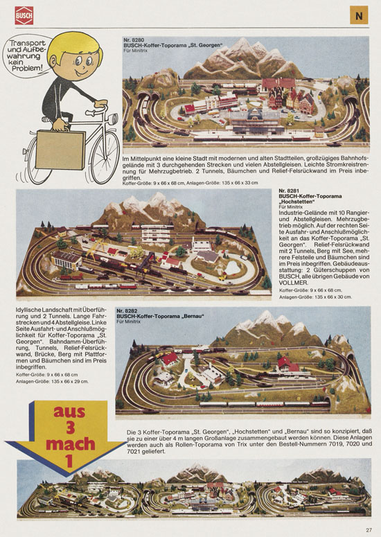 Busch Modellbahn-Hobby Katalog 1977-1978