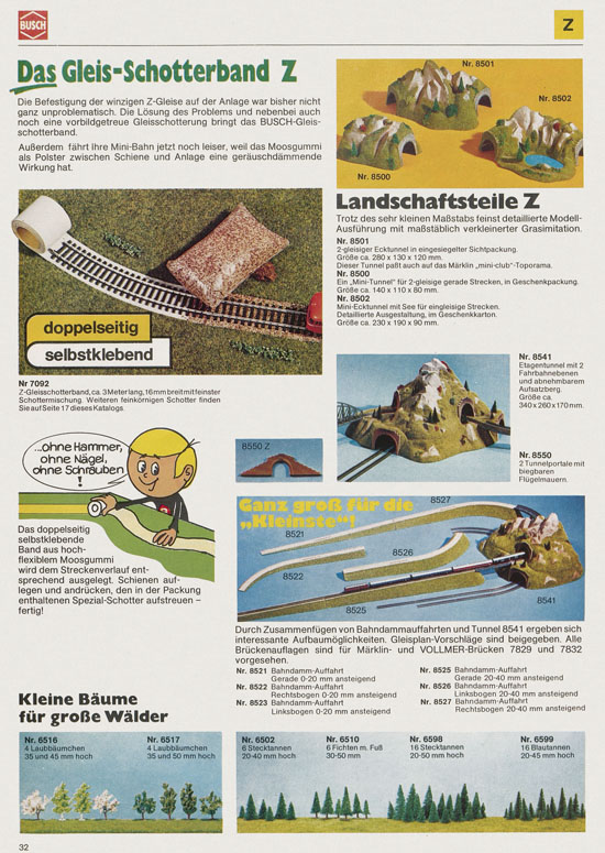 Busch Modellbahn-Hobby Katalog 1977-1978