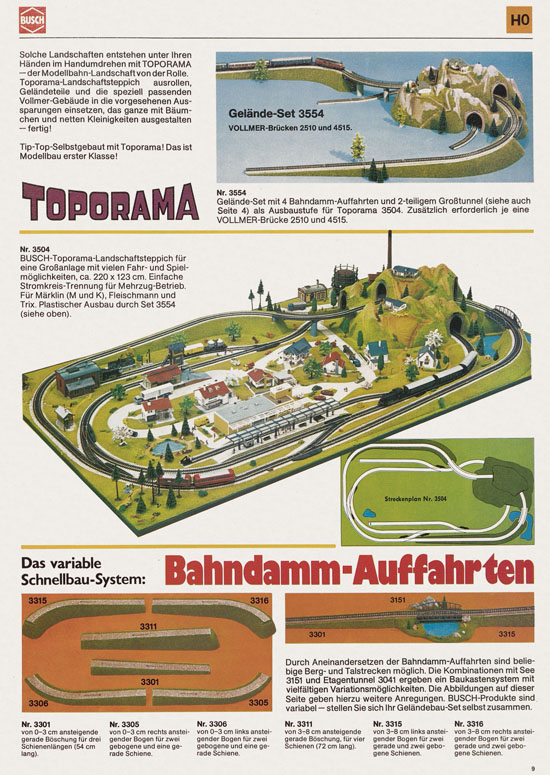 Busch Modellbahn-Hobby Katalog 1978-1979