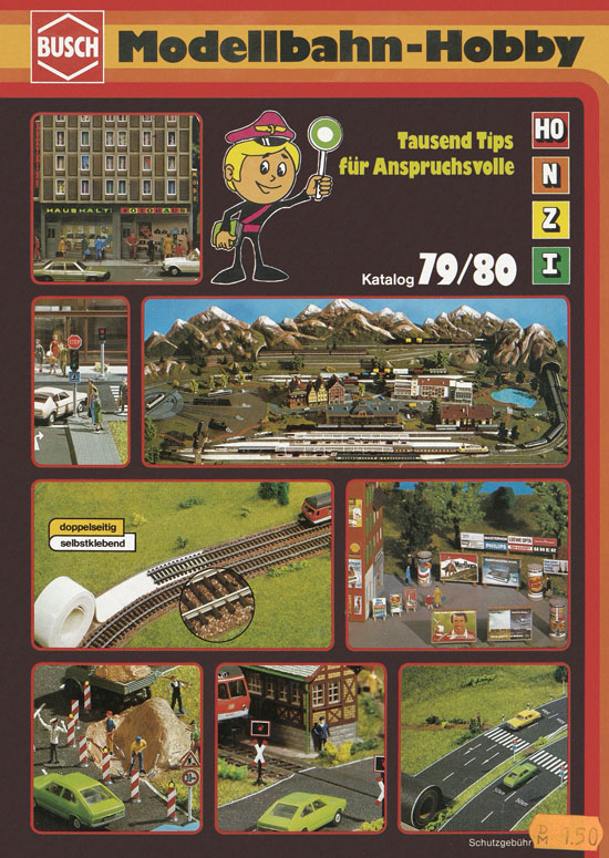 Busch Modellbahn-Hobby Katalog 1979-1980