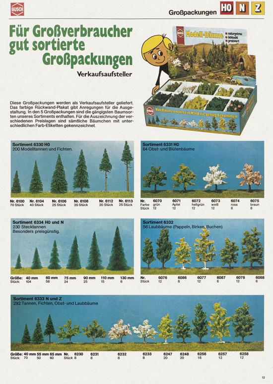 Busch Modellbahn-Hobby Katalog 1979-1980