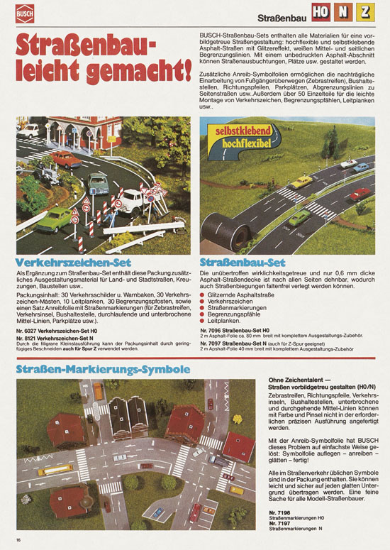 Busch Modellbahn-Hobby Katalog 1979-1980