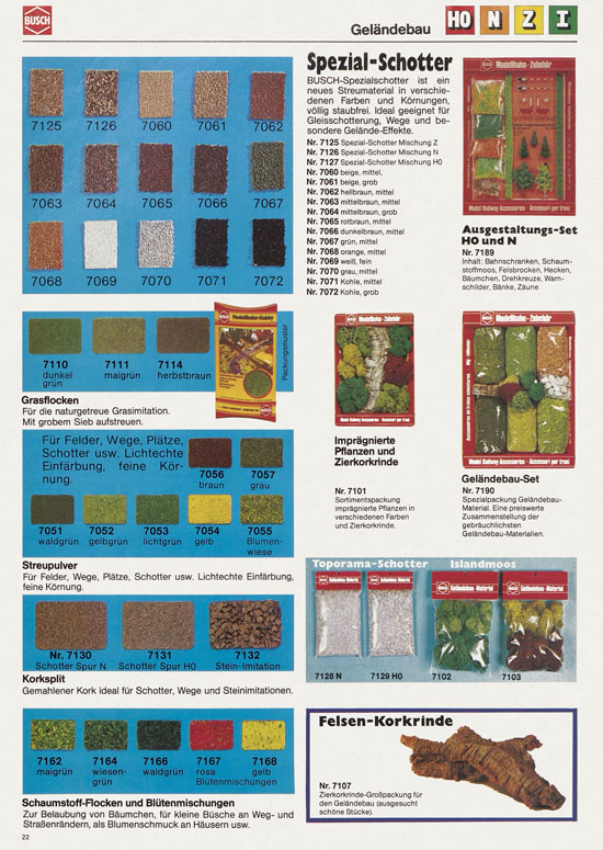 Busch Modellbahn-Hobby Katalog 1979-1980