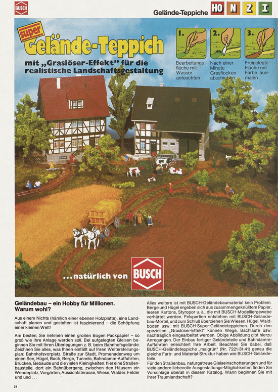 Busch Modellbahn-Hobby Katalog 1979-1980