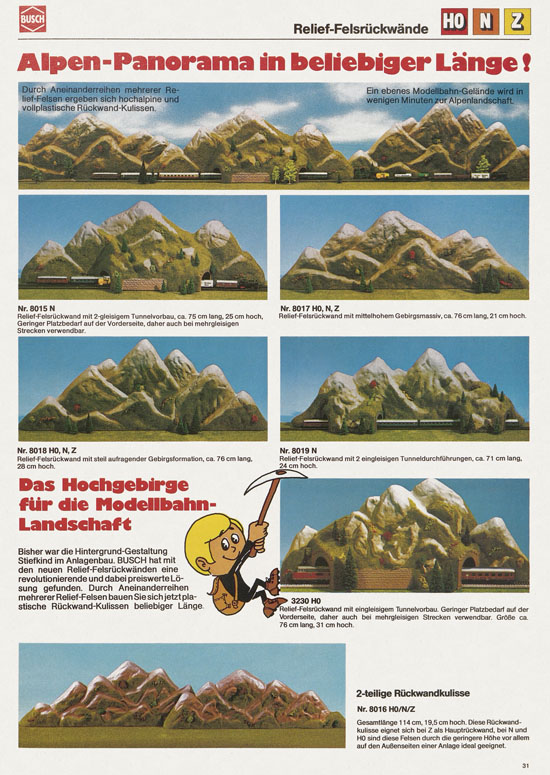 Busch Modellbahn-Hobby Katalog 1979-1980