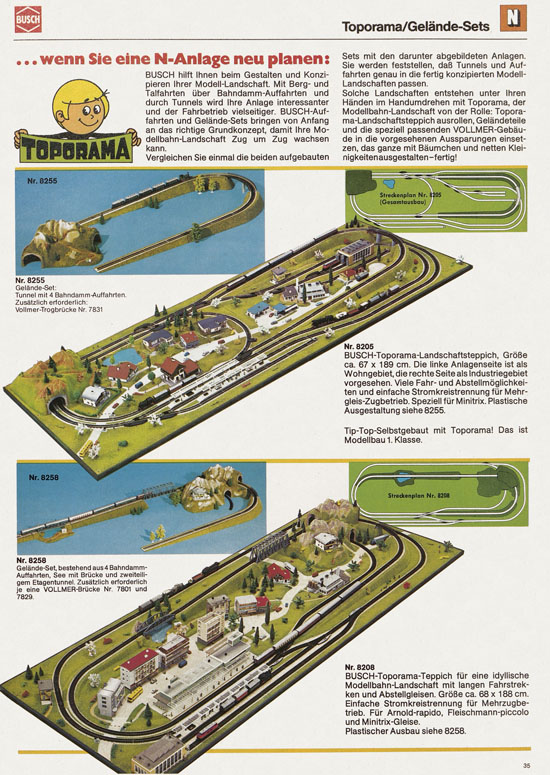 Busch Modellbahn-Hobby Katalog 1979-1980